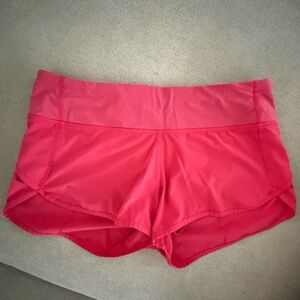 Lululemon pink shorts